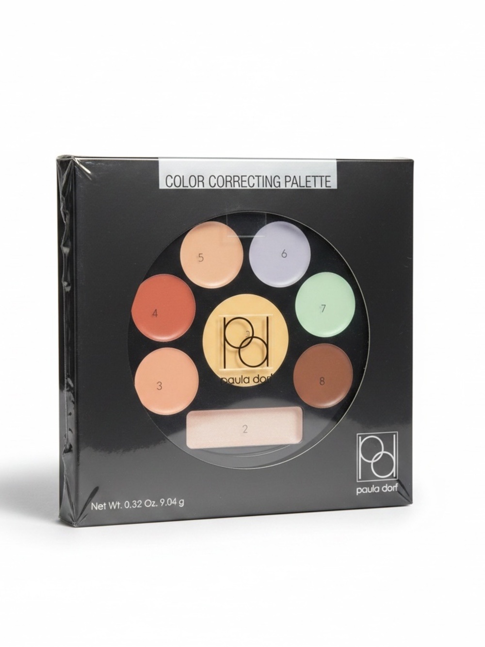 Paula Dorf Color Correcting Palette 8 Shade Cream Concealer Contour Brighten